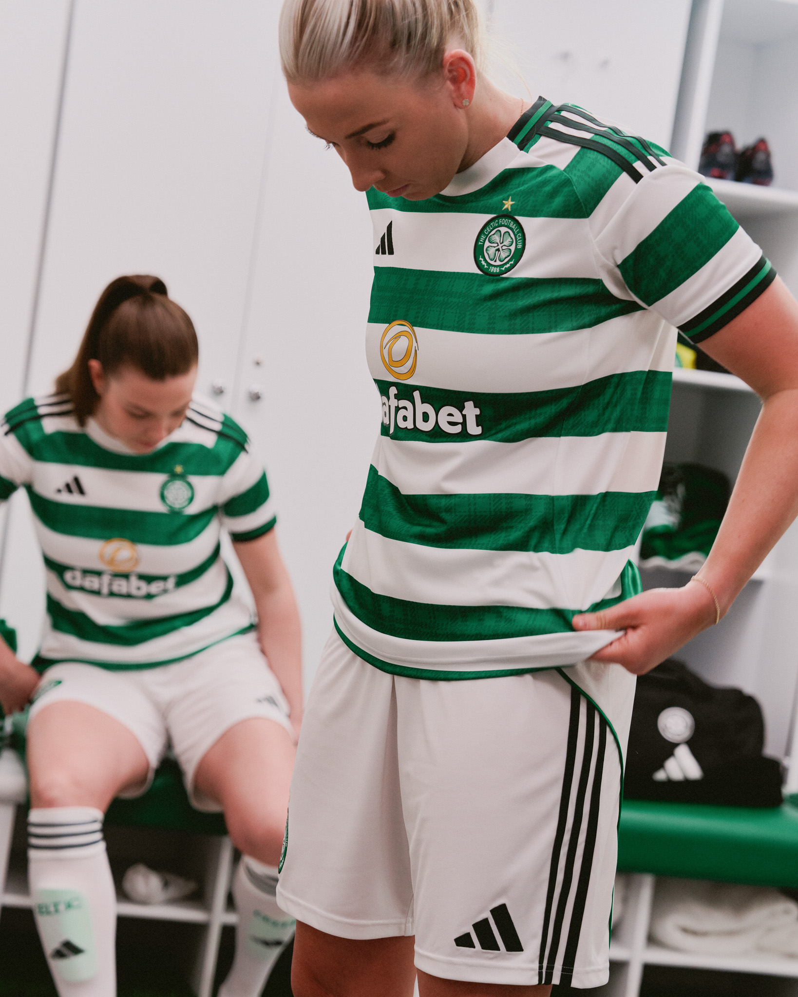 The 2025/26 Celtic FC home shirt