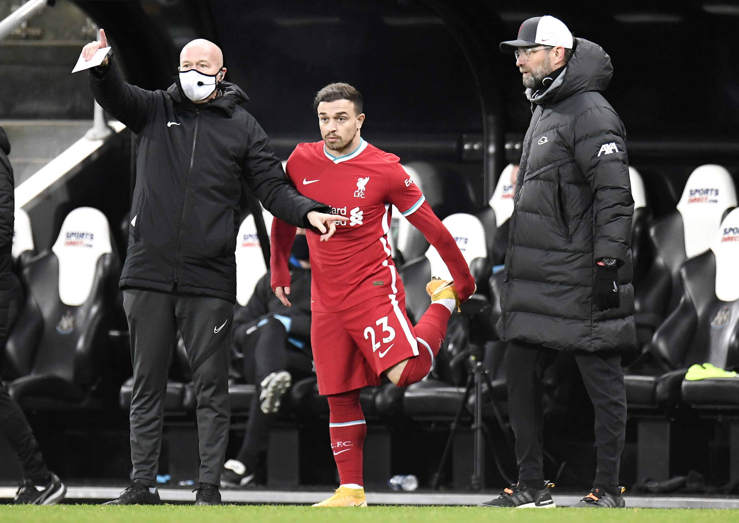 Xherdan Shaqiri comes off the bench for Liverpool in 2020