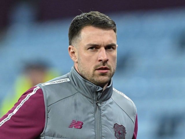Cardiff City's Aaron Ramsey on February 28, 2025