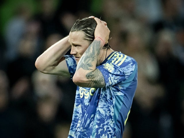 Ajax player Wout Weghorst  on May 12, 2025