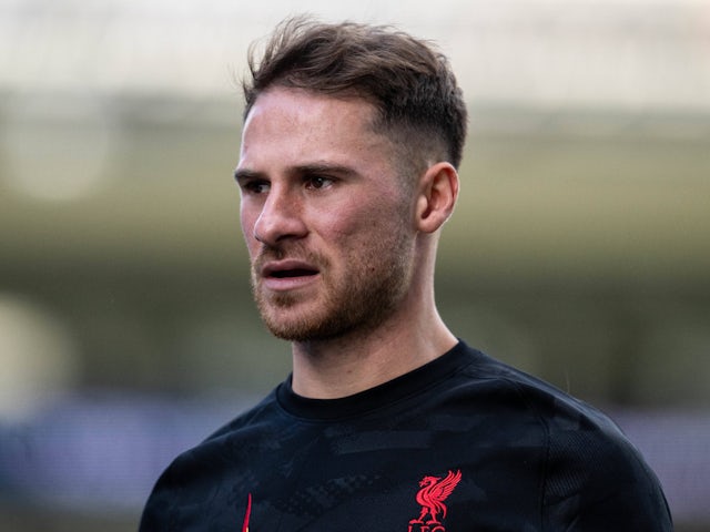 Liverpool's Alexis Mac Allister pictured on October 5, 2024