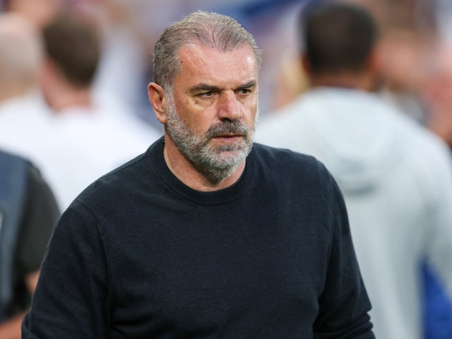 Tottenham Hotspur manager Ange Postecoglou pictured on May 1, 2025