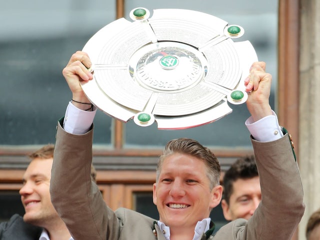 Bayern Munich's Bastian Schweinsteiger on May 24, 2015