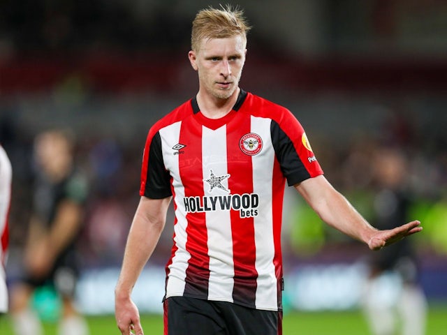 Brentford's Ben Mee on October 29, 2024