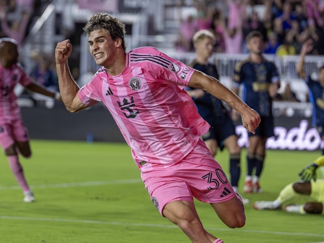Benjamin Cremaschi of Inter Miami pictured on March 28, 2025