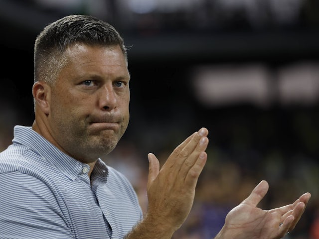 Nashville SC manager BJ Callaghan pictured on July 31, 2024