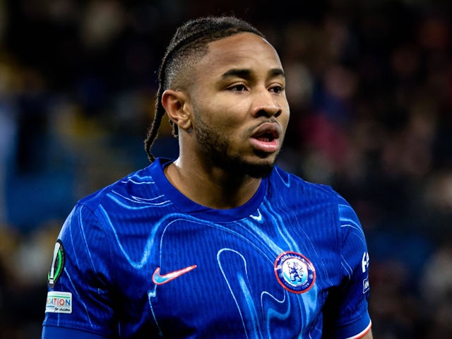Chelsea's Christopher Nkunku in action on December 19, 2024