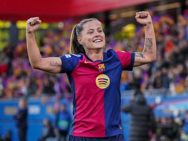 Barcelona Women's Claudia Pina on April 20, 2025