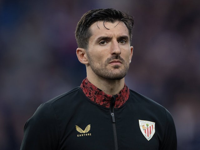Athletic Bilbao's Dani Vivian on April 10, 2025