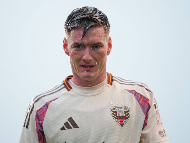 David Schnegg of DC United pictured on April 26, 2025