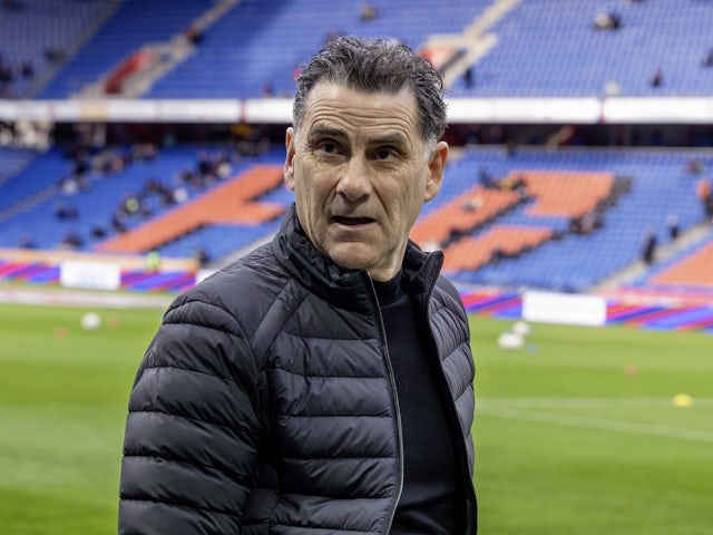 FC Sion manager Didier Tholot on January 26, 2025