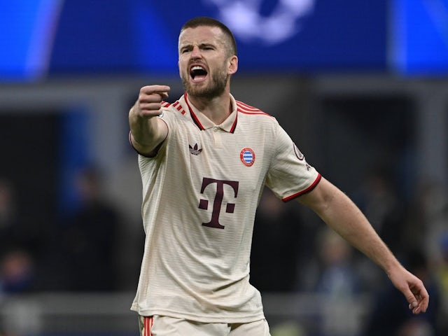 Bayern Munich centre-back Eric Dier on April 16, 2025