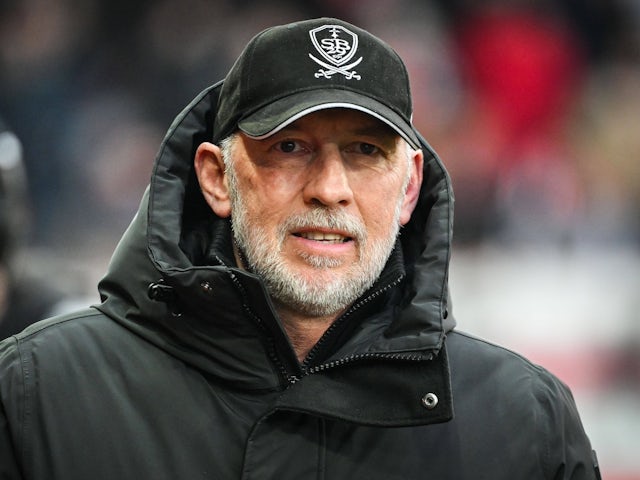 Brest manager Eric Roy on February 1, 2025