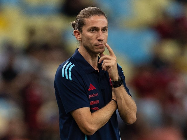 Flamengo manager Filipe Luis on May 21, 2025