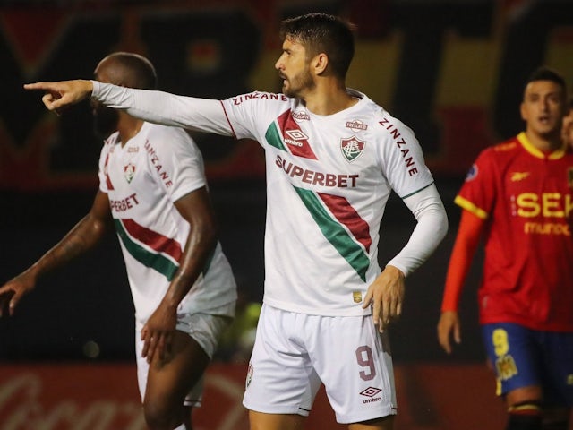 Everaldo of Fluminense in action on April 23, 2025
