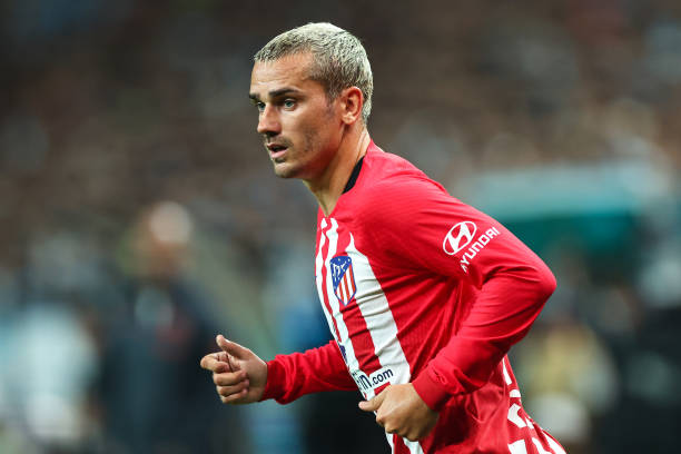 Antoine Griezmann football players with the best vision INCHEON, SOUTH KOREA - JULY 30: Antoine Griezmann of Atletico Madrid during the preseason friendly match between Atletico Madrid and Manchester City at Seoul World Cup Stadium on July 30, 2023 in Incheon, South Korea.