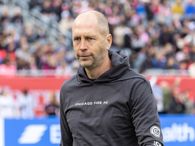 Chicago Fire head coach Gregg Berhalter pictured on April 13, 2025