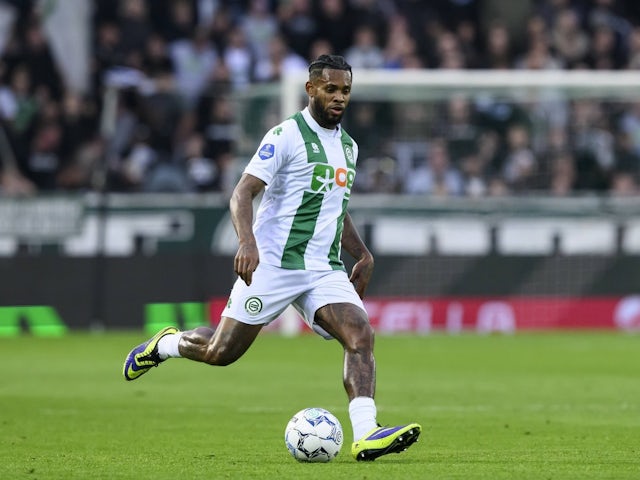Leandro Bacuna of FC Groningen on April 28, 2025