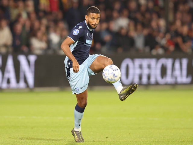 Denzel Hall of SC Heerenveen on May 12, 2025