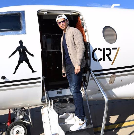 Cristiano Ronaldo private jet