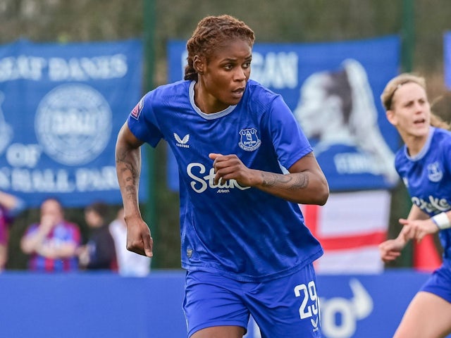 Everton Women's Kelly Gago in action March 22, 2025