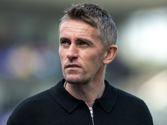 Manager of Ipswich Town Kieran McKenna before his side's match against Crystal Palace, on March 8, 2025