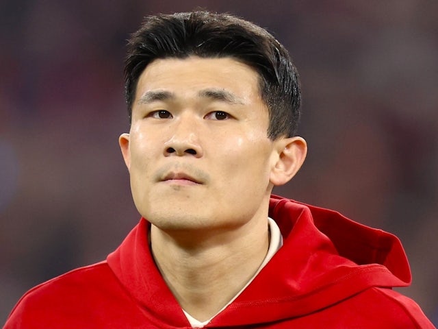 Bayern Munich's Kim Min-jae on April 8, 2025