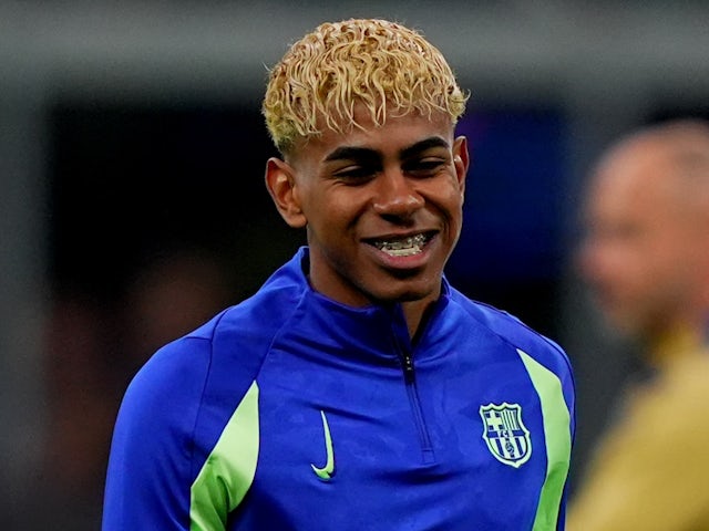 Barcelona forward Lamine Yamal on May 6, 2025