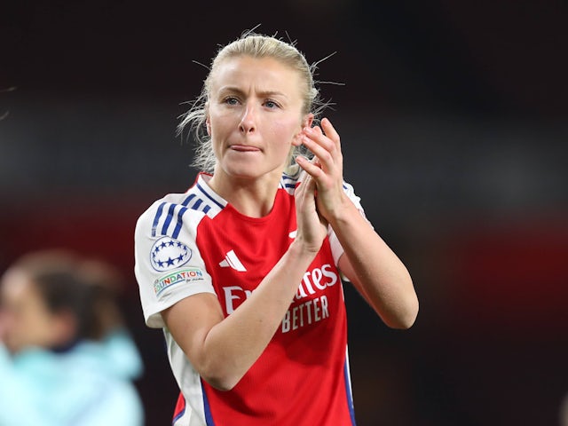 Arsenal Women's Leah Williamson pictured on May 10, 2025