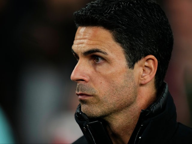 Arsenal manager Mikel Arteta pictured on April 8, 2025