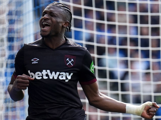 West Ham United's Mohamed Kudus on April 26, 2025