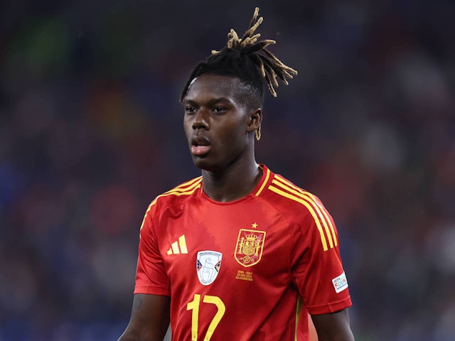 Spain's Nico Williams on June 20, 2024 (IMAGO)