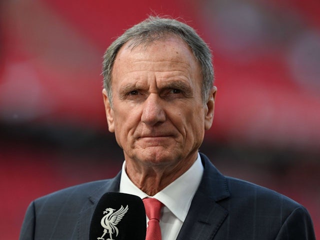 Former Liverpool player Phil Thompson ahead of Liverpool's match against Arsenal, on May 11, 2025