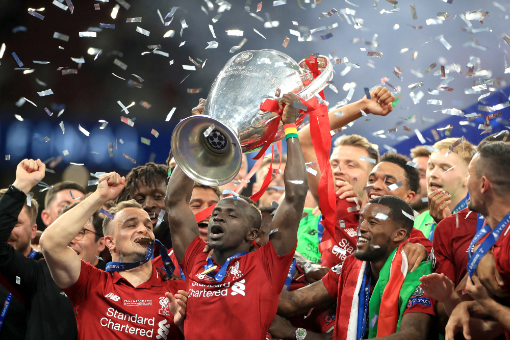 Sadio Mane Liverpool Champions League