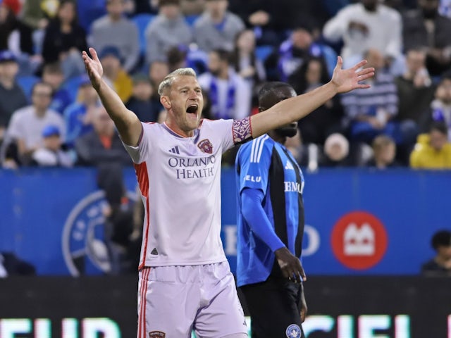 Robin Jansson of Orlando City pictured on April 19, 2025
