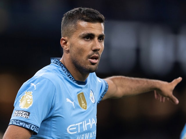 Manchester City's Rodri on May 20, 2025