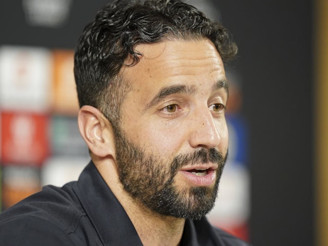 Manchester United head coach Ruben Amorim on April 30, 2025