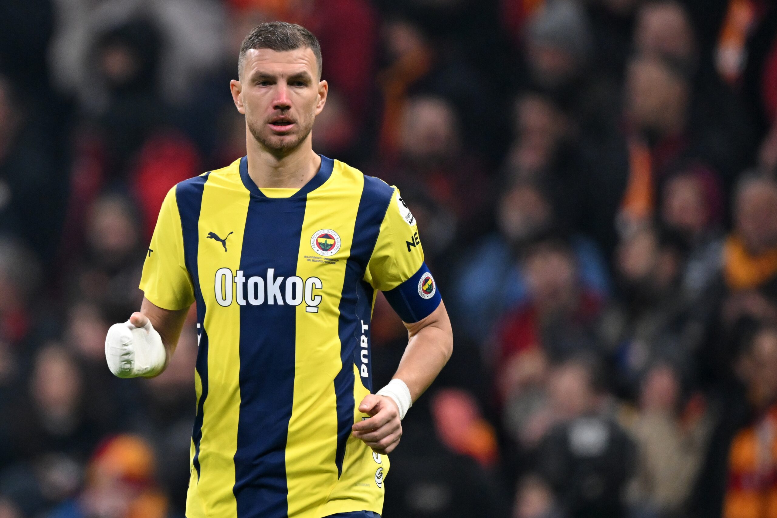 Edin Dzeko, aged 39, is still playing top-level football in Turkey