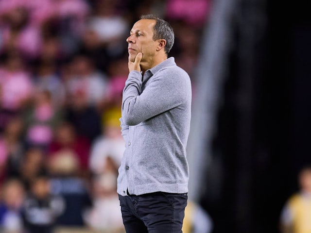 Los Angeles FC head coach Steve Cherundolo pictured on April 9, 2025