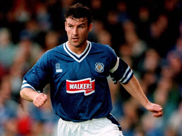 Steve Walsh in action for Leicester City on March 5, 1997
