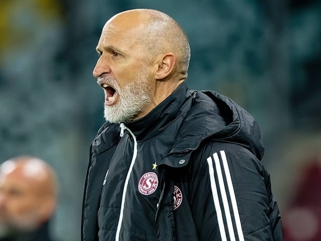 Servette coach Thomas Haberli on April 1, 2025