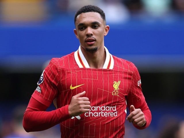 Liverpool's Trent Alexander-Arnold on May 4, 2025