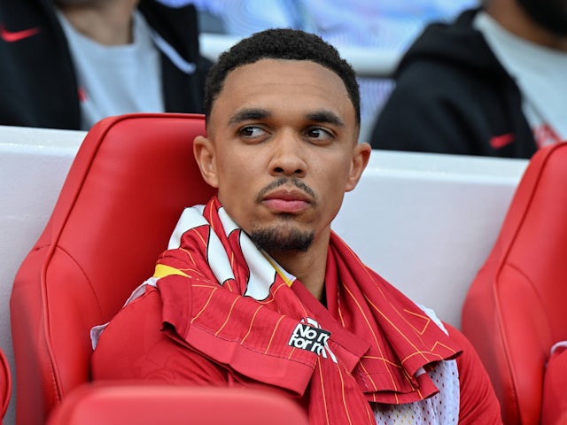 Liverpool's Trent Alexander-Arnold pictured on May 11, 2025