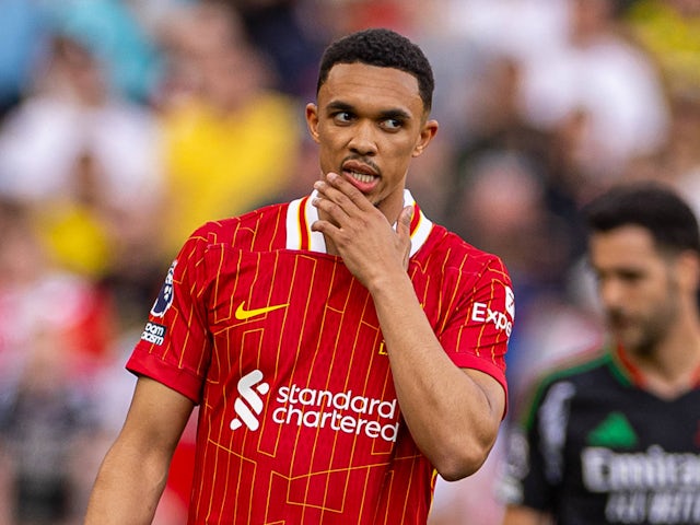 Liverpool's Trent Alexander-Arnold pictured on May 11, 2025