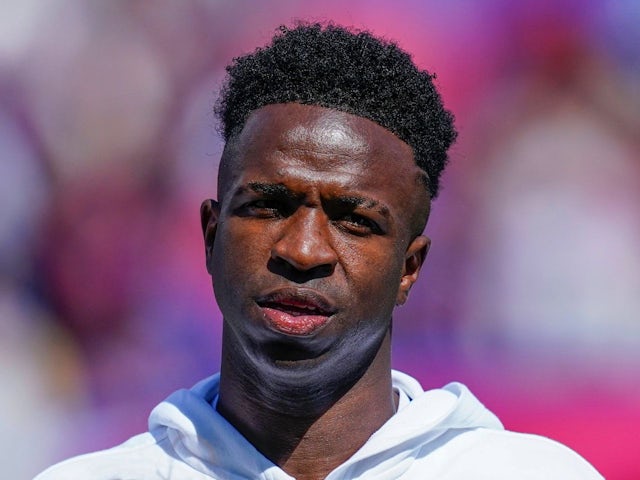 Real Madrid's Vinicius Junior on May 11, 2025