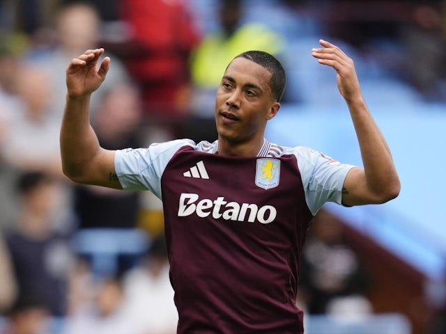 Youri Tielemans for Aston Villa on May 3, 2025