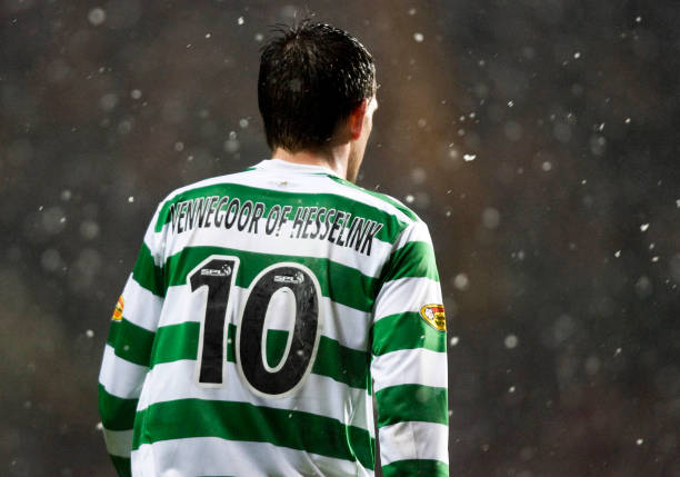 Johannes Vennegoor of Hesselink football players with the best names 08/12/07 CLYDESDALE BANK PREMIER LEAGUE.CELTIC v ST MIRREN (1-1).CELTIC PARK - GLASGOW.Jan Vennegoor of Hesselink in action for Celtic