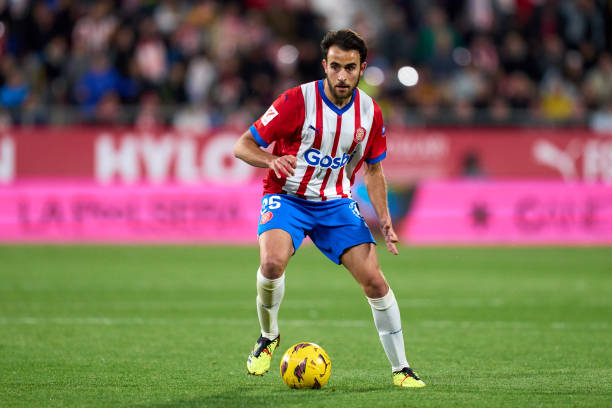 Eric Garcia GIRONA, SPAIN - APRIL 20: Eric Garcia of Girona FC runs with the ball during the LaLiga EA Sports match between Girona FC and Cadiz CF at Montilivi Stadium on April 20, 2024 in Girona, Spain.